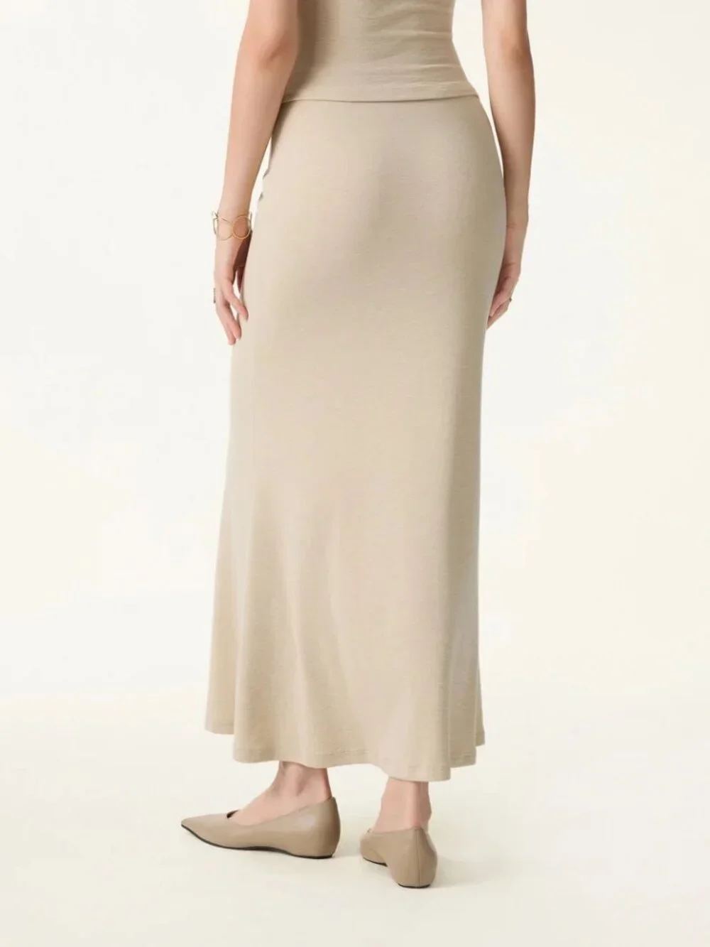 NWT OGL Mermaid Flare Maxi Skirt Black S - Picture 2 of 3
